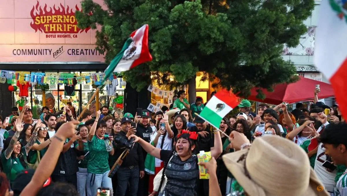 In Los Angeles, Mexico fans make every World Cup game their own