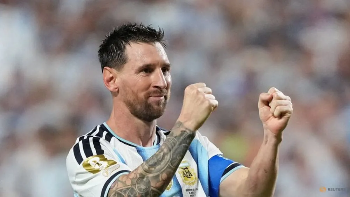Messi says his tears after first goal were caused by personal 'difficult days'