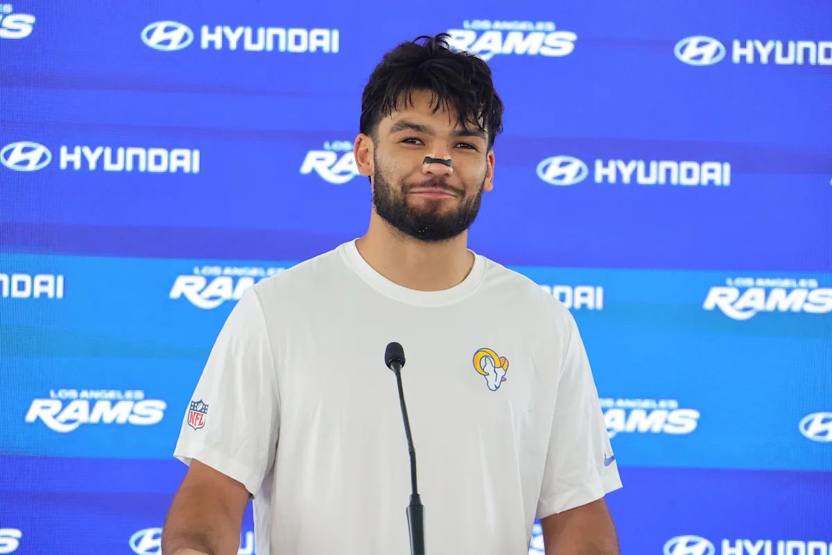 Puka Nacua and Ty Simpson watched U.S. World Cup game with Ashton Kutcher