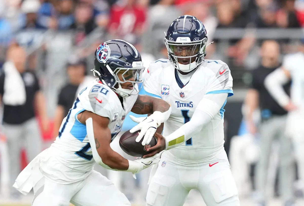 Where do Titans' offensive triplets rank among all 32 NFL teams?